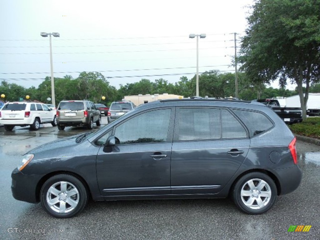 Urban Gray 2007 Kia Rondo LX V6 Exterior Photo #84190097