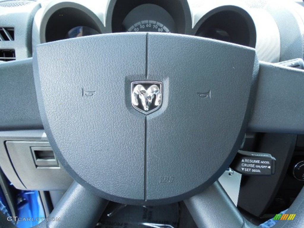 2008 Nitro SXT - Electric Blue Pearl / Dark Slate Gray/Light Slate Gray photo #23