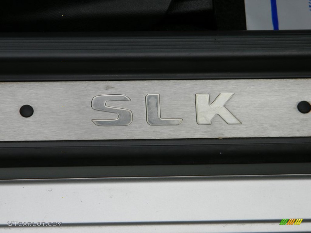 2001 SLK 230 Kompressor Roadster - Brilliant Silver Metallic / Charcoal Black photo #58