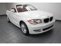 2011 Alpine White BMW 1 Series 128i Convertible  photo #1