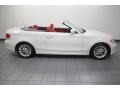 2011 Alpine White BMW 1 Series 128i Convertible  photo #8