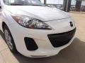 2013 Crystal White Pearl Mica Mazda MAZDA3 i SV 4 Door  photo #13