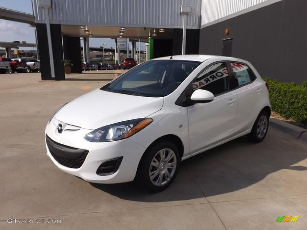 Crystal White Pearl Mica 2013 Mazda MAZDA2 Sport Exterior Photo #84192978