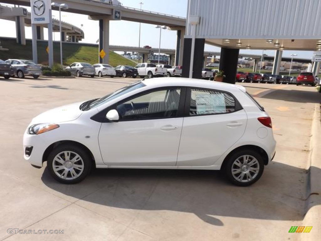 Crystal White Pearl Mica 2013 Mazda MAZDA2 Sport Exterior Photo #84192990