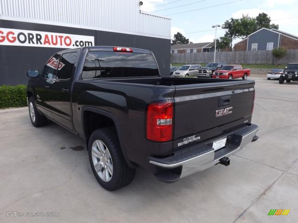 2014 Sierra 1500 SLE Crew Cab - Iridium Metallic / Jet Black photo #4