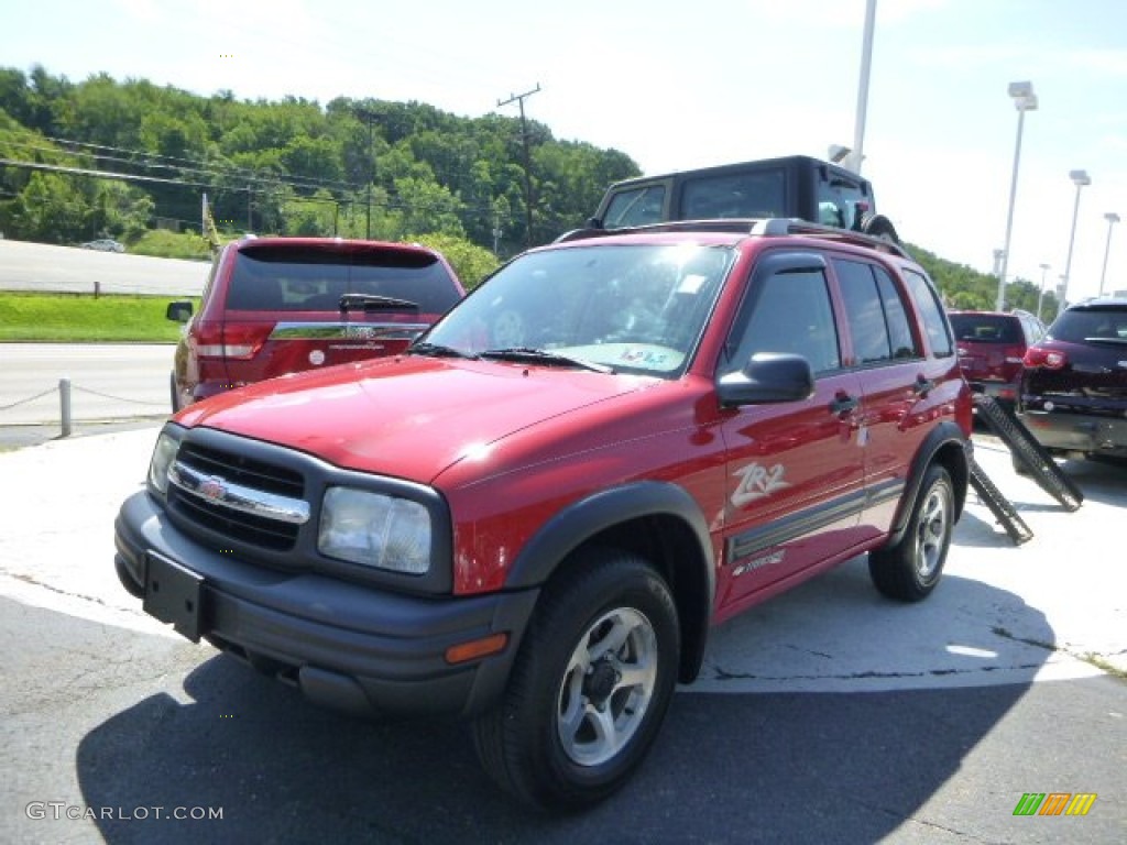 2004 Tracker ZR2 4WD - Wildfire Red / Medium Gray photo #1