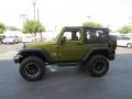 2007 Rescue Green Metallic Jeep Wrangler X 4x4  photo #4