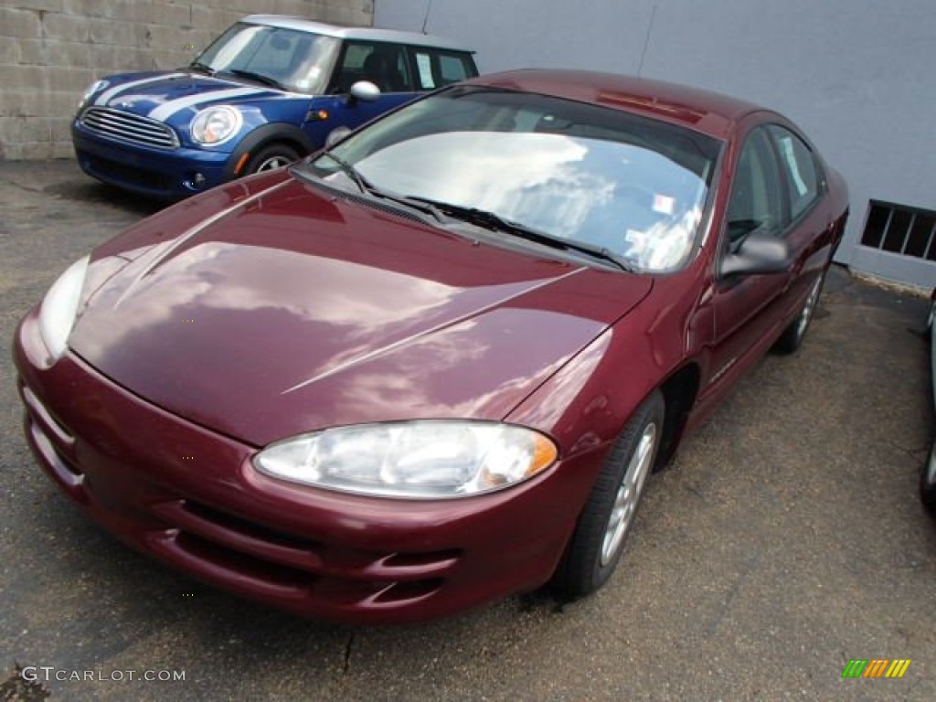 2001 Intrepid SE - Dark Garnet Red Pearlcoat / Dark Slate Gray photo #3