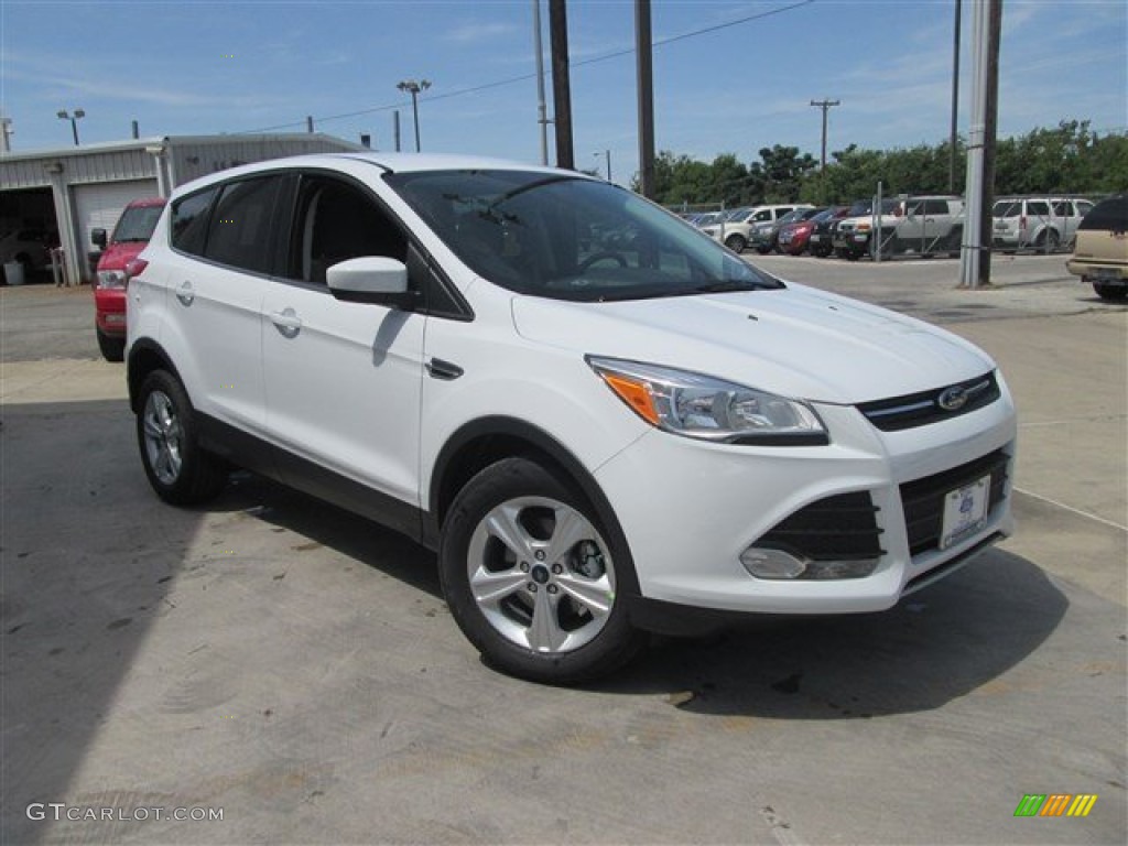 2014 Escape SE 1.6L EcoBoost - Oxford White / Medium Light Stone photo #5