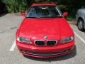 2002 Electric Red BMW 3 Series 330i Coupe  photo #2