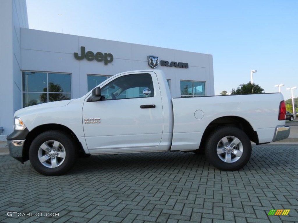 Bright White 2013 Ram 1500 Tradesman Regular Cab Exterior Photo #84195534