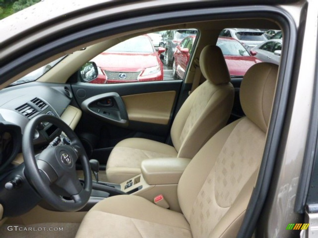 Sand Beige Interior 2011 Toyota RAV4 I4 4WD Photo #84195575