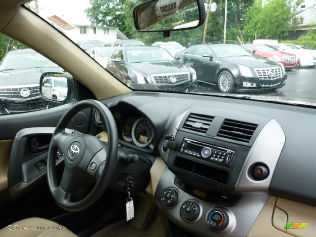 2011 Toyota RAV4 I4 4WD Sand Beige Dashboard Photo #84195641
