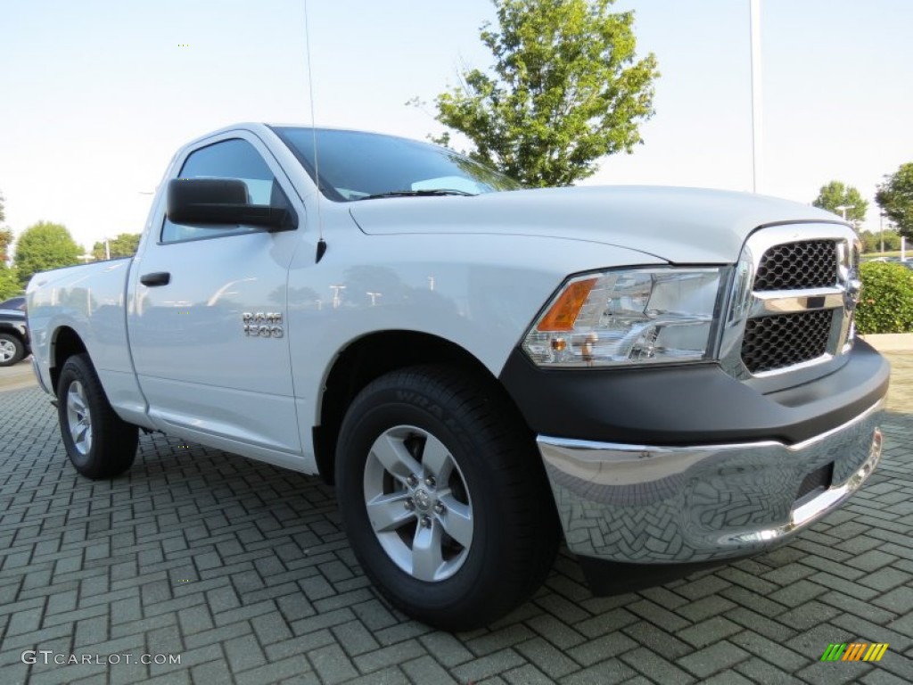 Bright White 2013 Ram 1500 Tradesman Regular Cab Exterior Photo #84195656