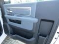 Black/Diesel Gray 2013 Ram 1500 Tradesman Regular Cab Door Panel