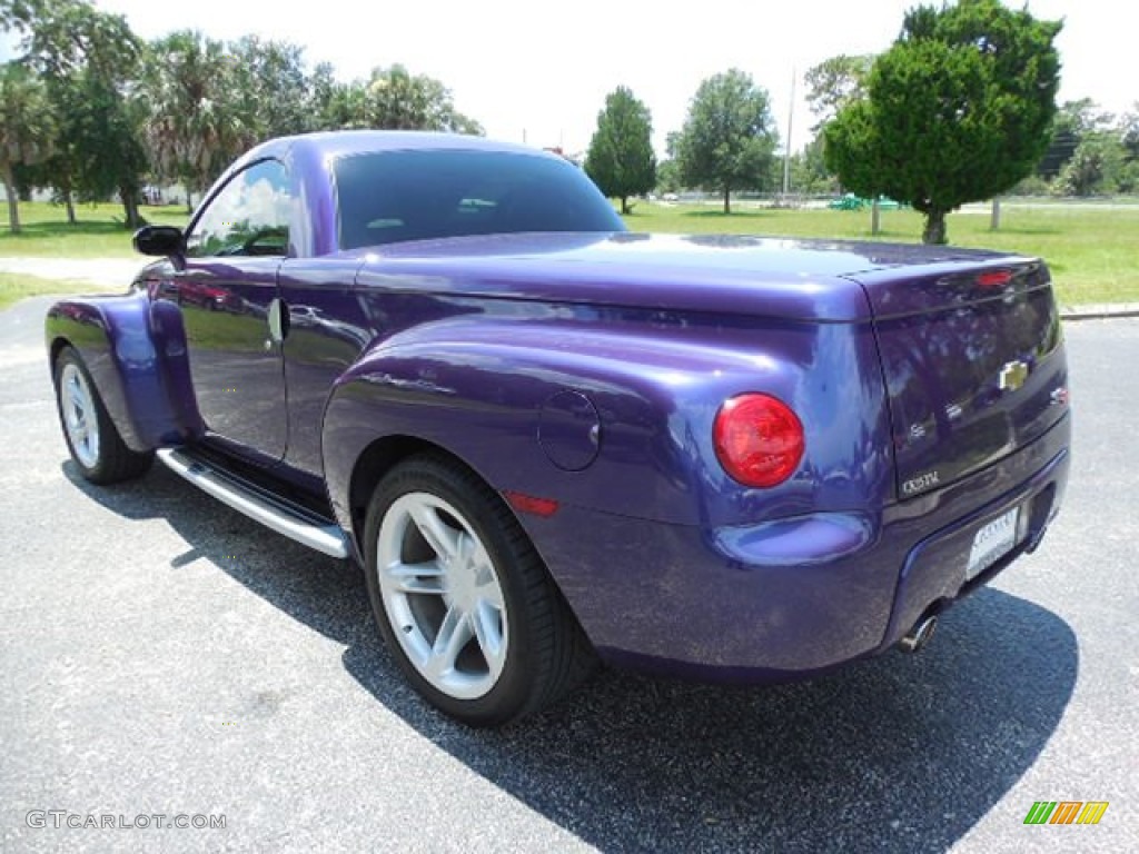 Ultra Violet Blue Metallic 2004 Chevrolet SSR Standard SSR Model Exterior Photo #84196208