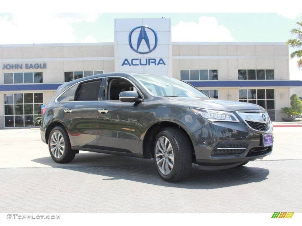 2014 MDX Technology - Graphite Luster Metallic / Ebony photo #1