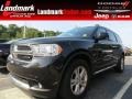 Brilliant Black Crystal Pearl 2011 Dodge Durango Crew