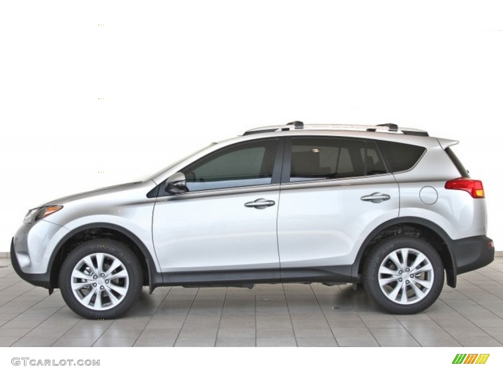 2013 RAV4 Limited - Classic Silver Metallic / Black photo #3