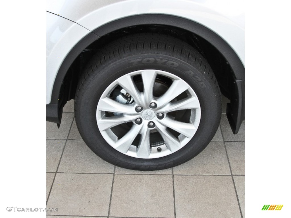 2013 RAV4 Limited - Classic Silver Metallic / Black photo #5