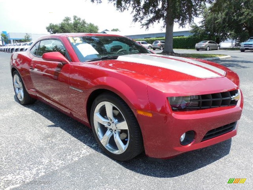 Crystal Red Tintcoat 2012 Chevrolet Camaro LT/RS Coupe Exterior Photo #84196847