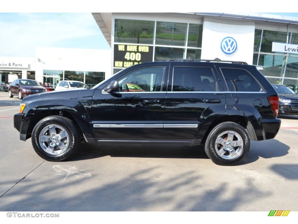 2006 Grand Cherokee Limited - Black / Medium Slate Gray photo #2