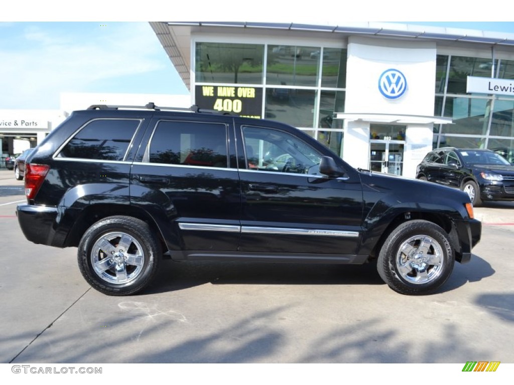 2006 Grand Cherokee Limited - Black / Medium Slate Gray photo #6