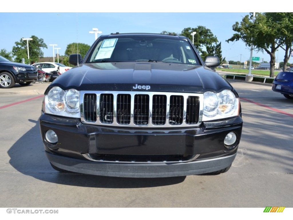 2006 Grand Cherokee Limited - Black / Medium Slate Gray photo #8