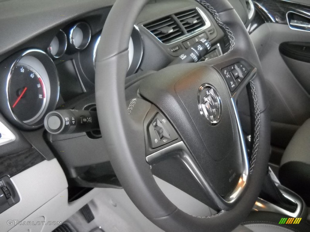 2013 Buick Encore Standard Encore Model Titanium Steering Wheel Photo #84197903