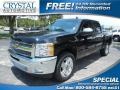 Black 2012 Chevrolet Silverado 1500 LT Crew Cab