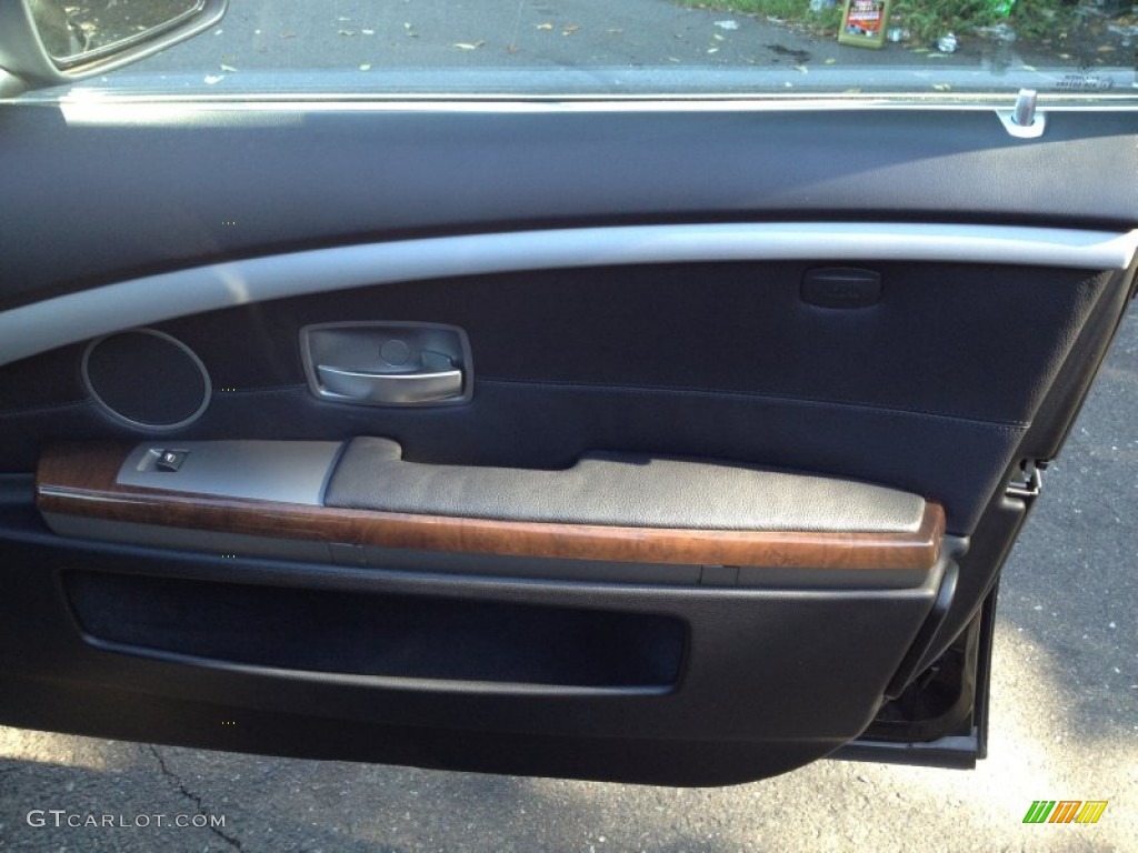 2003 7 Series 745Li Sedan - Jet Black / Black/Black photo #27