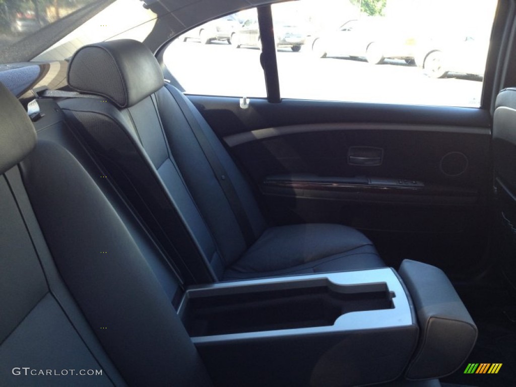 2003 7 Series 745Li Sedan - Jet Black / Black/Black photo #38