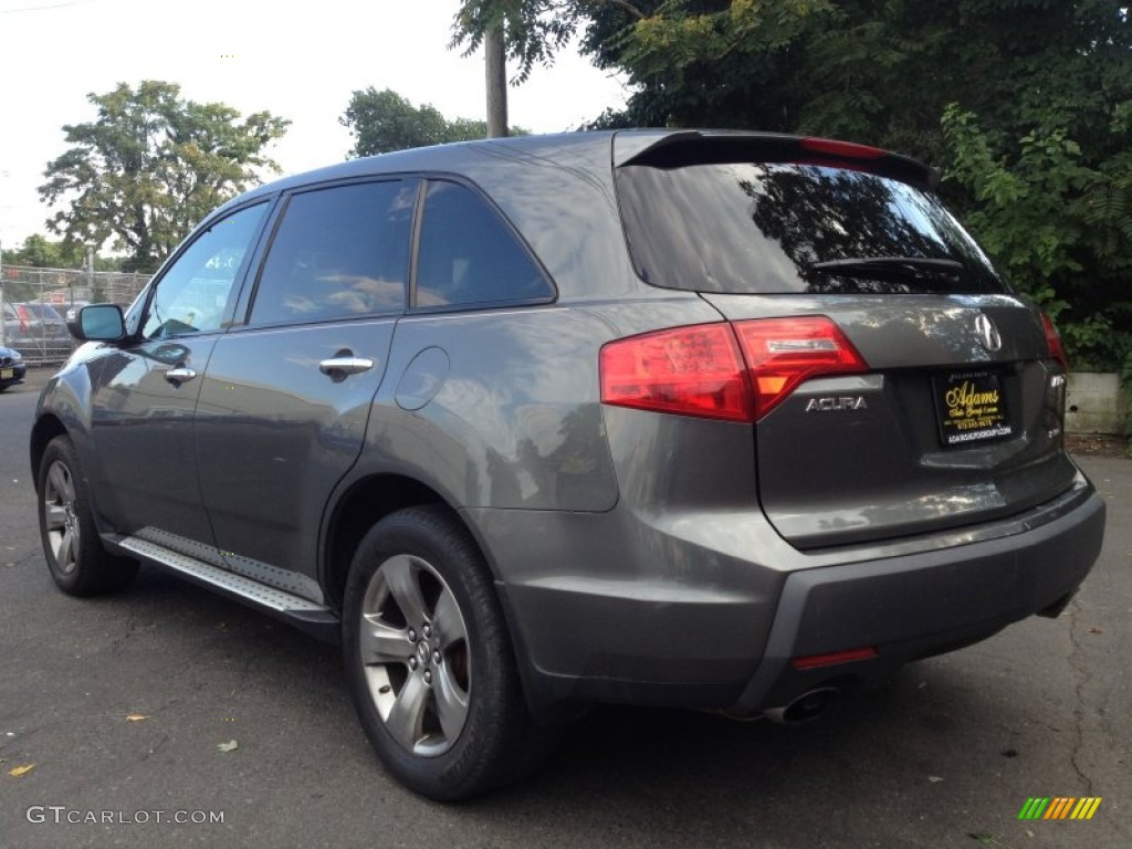 2007 MDX Sport - Nimbus Gray Metallic / Ebony photo #6