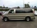 Light Pewter Metallic 2002 Chevrolet Express 1500 LT Passenger Van Exterior