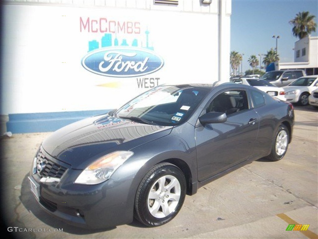 2009 Altima 2.5 S Coupe - Precision Gray Metallic / Charcoal photo #1