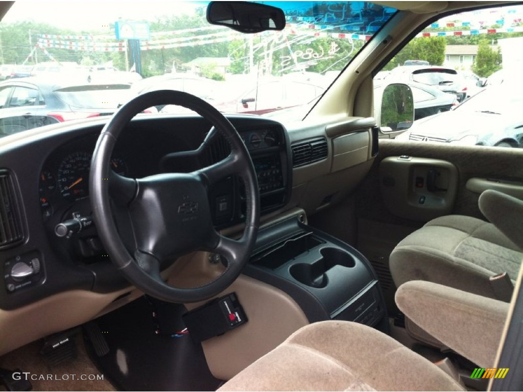 2002 Chevrolet Express 1500 LT Passenger Van Interior Color Photos