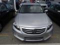 2011 Alabaster Silver Metallic Honda Accord EX-L V6 Sedan  photo #2