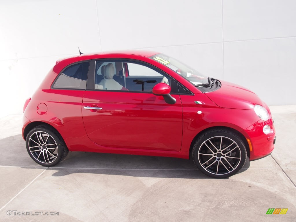 Rosso (Red) 2012 Fiat 500 Pop Exterior Photo #84208529