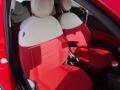 Tessuto Rosso/Avorio (Red/Ivory) Front Seat Photo for 2012 Fiat 500 #84208562