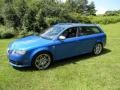 2008 Sprint Blue Pearl Effect Audi S4 4.2 quattro Avant  photo #2