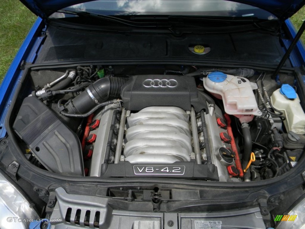 2008 Audi S4 4.2 quattro Avant Engine Photos