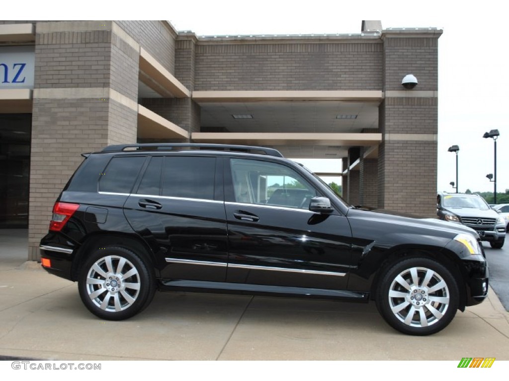 Black 2011 Mercedes-Benz GLK 350 4Matic Exterior Photo #84210173