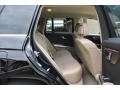2011 Mercedes-Benz GLK Almond/Black Interior Rear Seat Photo