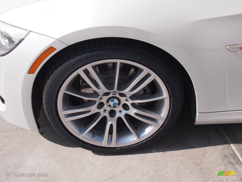 2011 3 Series 328i Convertible - Mineral White Metallic / Coral Red/Black Dakota Leather photo #24