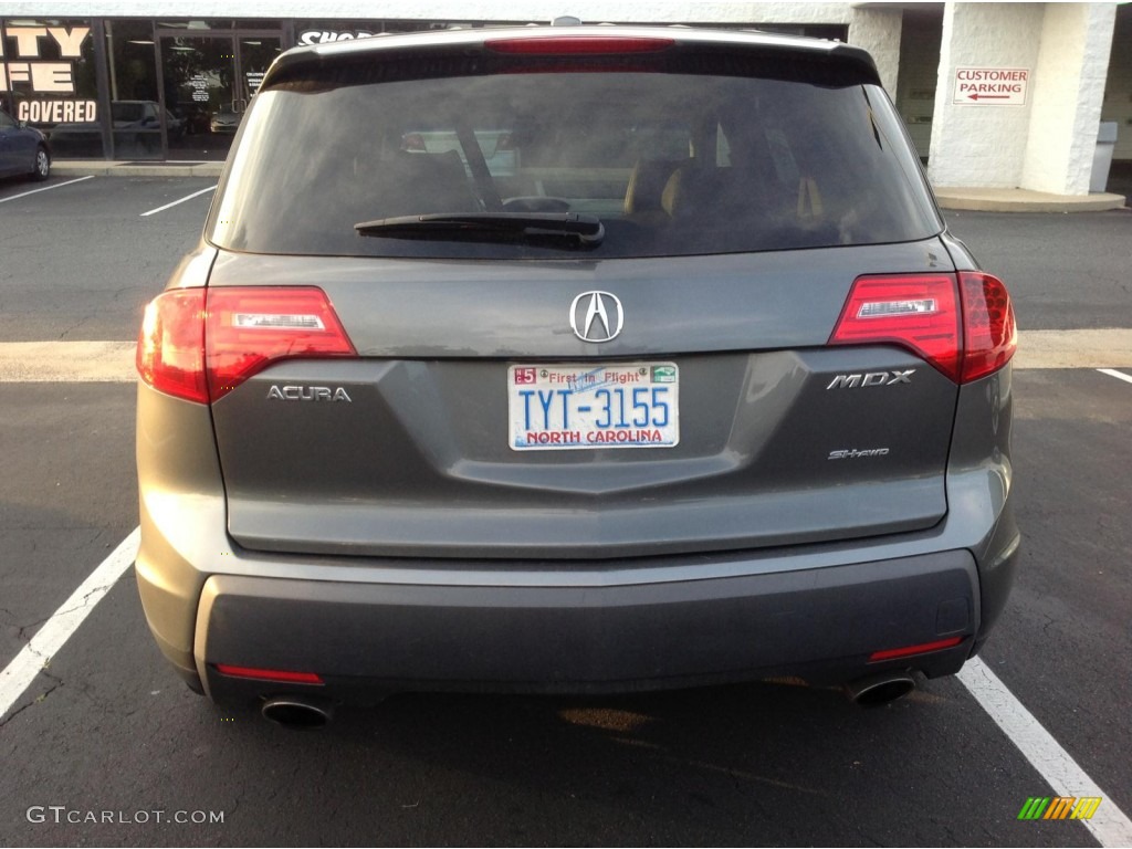 2007 MDX  - Nimbus Gray Metallic / Parchment photo #3