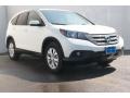 2013 White Diamond Pearl Honda CR-V EX-L  photo #1