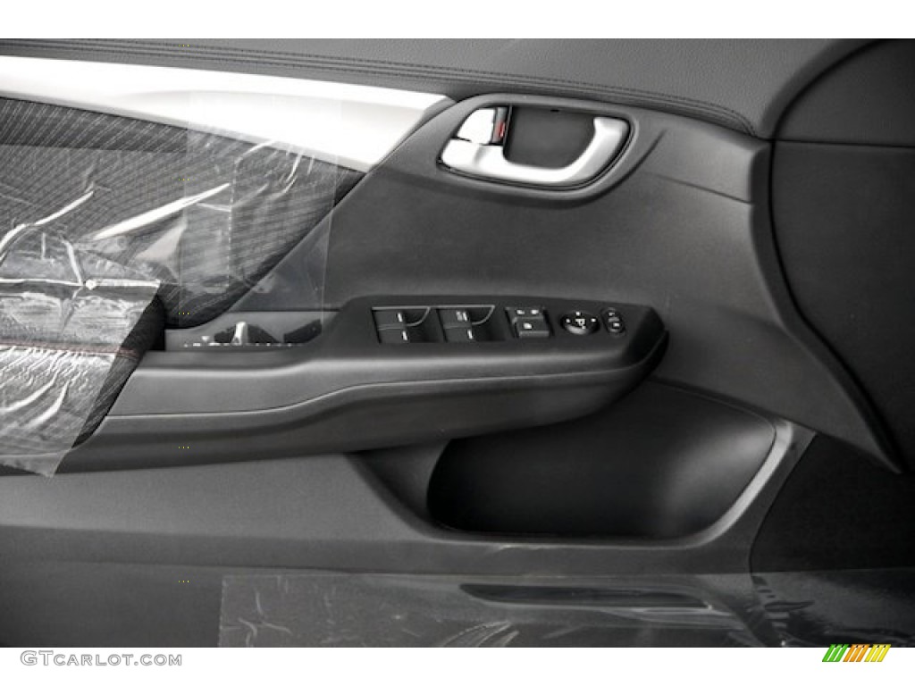 2013 Civic Si Sedan - Polished Metal Metallic / Black photo #9