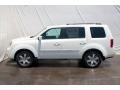 2013 White Diamond Pearl Honda Pilot Touring 4WD  photo #4