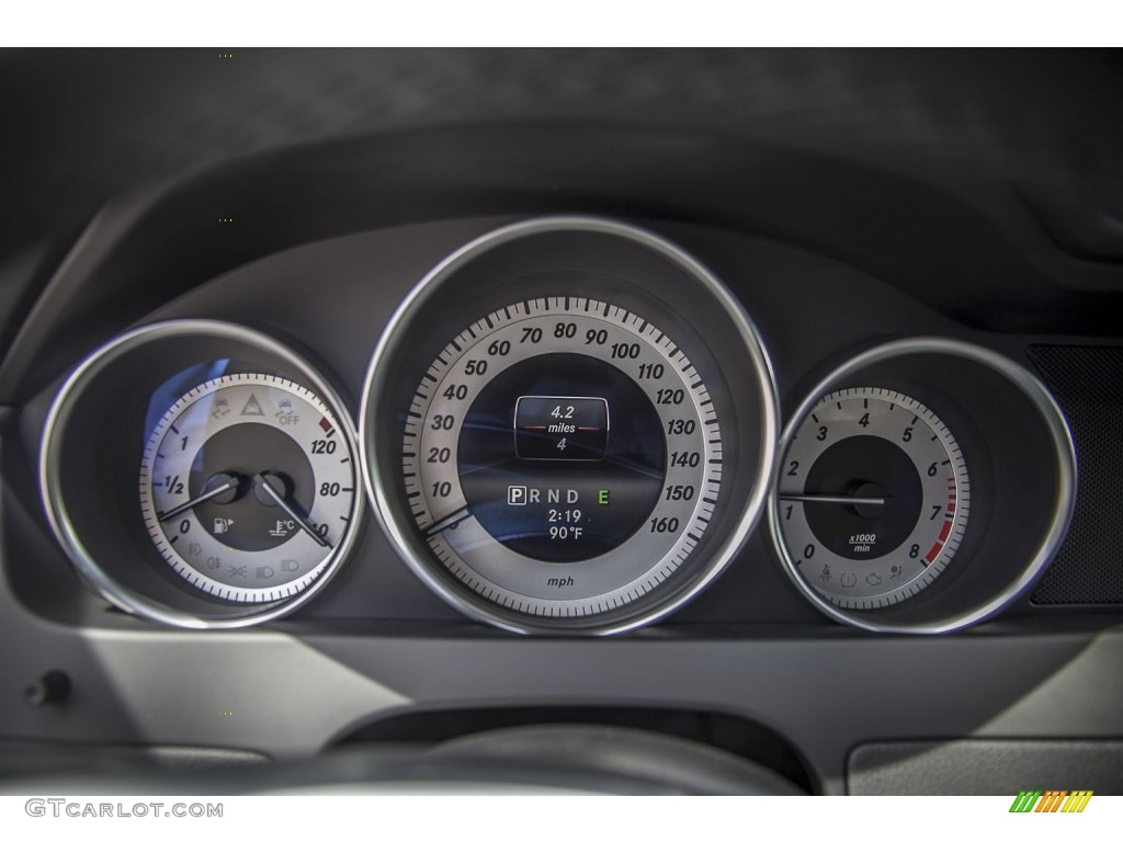 2014 Mercedes-Benz C 250 Coupe Gauges Photo #84215291