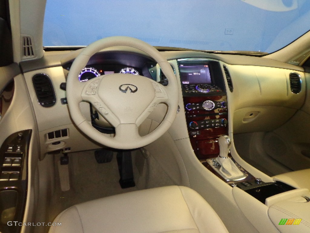 2011 Infiniti EX 35 AWD Wheat Dashboard Photo #84215397